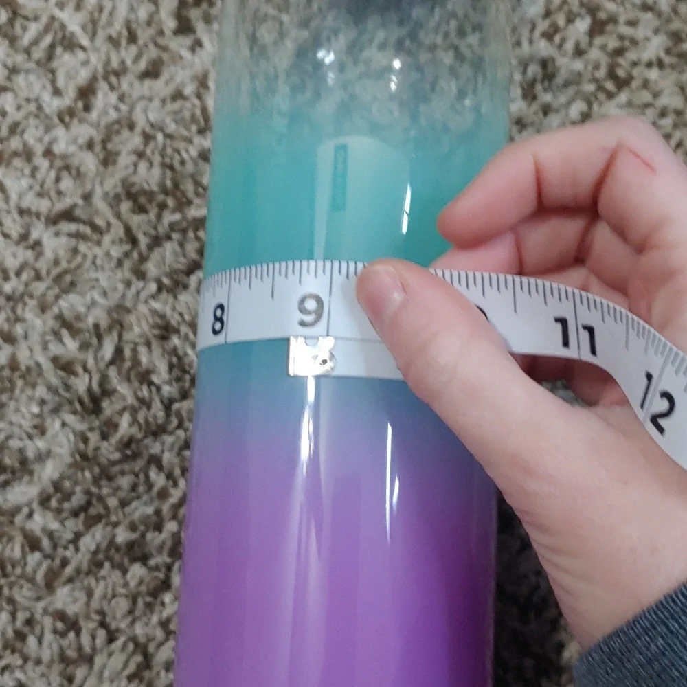 Starbucks ombre glass